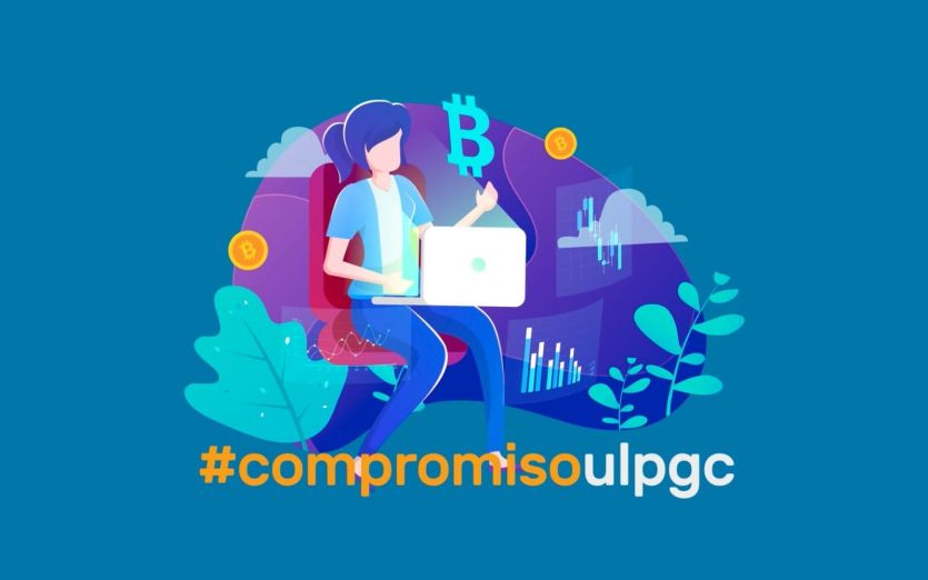 Ilustración para campaña de redes sociales de la ULPGC