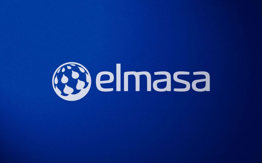 Imagen del logotipo de la compañía Elmasa diseñado por nuestro equipo