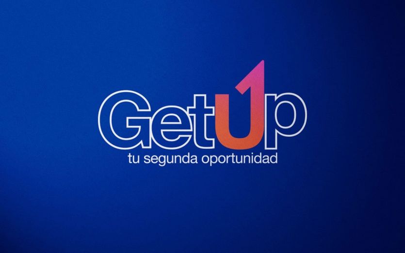 Diseño de logotipo para GetUp tu segunda oportunidad.