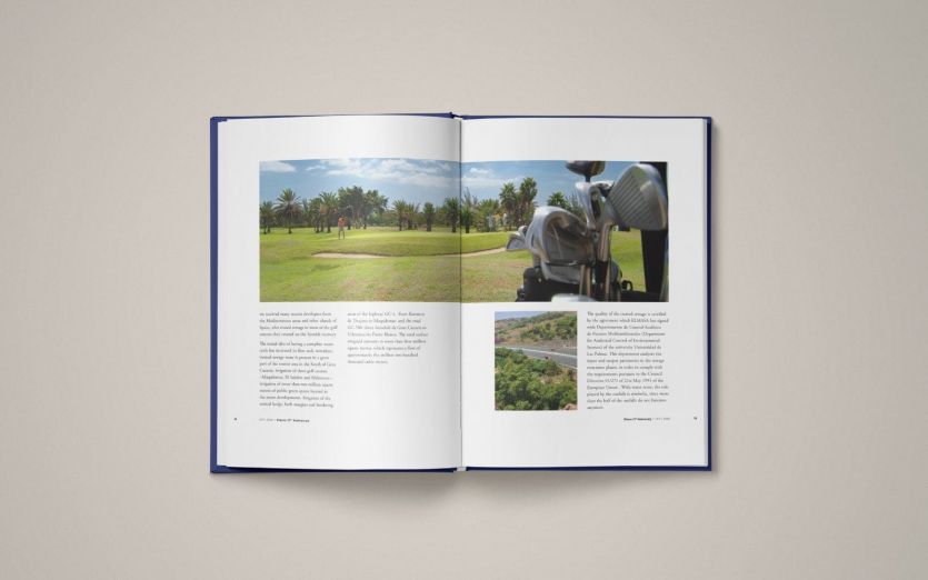 Interior libro para el 35 aniversario de elmasa
